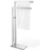 Zack LINEA portasciugamani da terra, 40377, LINEA acciaio inox spazzolato [Accessori Bagno > Portasciugamani]