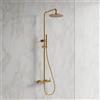 OMNIRES Y sistema doccia, miscelatore monocomando, Y1244MGL, Y oro [Rubinetteria Bagno > Colonne Doccia]