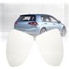 MangWany 2 specchietti riscaldati in vetro Specchio per specchietto anteriore sinistro e destro, compatibili con Golf VII 7 2012+, lato conducente e passeggero 5G0857521 5G0857522