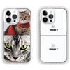 Generico Cover personalizzate per iPhone， personalizzata con foto logo，Cover Personalizzata per iPhone16 15 14 13 12 Pro Max 11 Mini Xr Xs X 8 7 Plus SE 2020 2022 6s (Nero/ 2 foto)