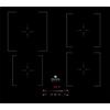 Electroline IHES4S61 piano cottura a induzione Nero Da incasso 60cm 4 zone power manager