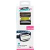 UPFIT - Lampada Frontale a LED COB - per attività Sportive all'aperto - Dotata di Una Serra Regolabile - 3 modalità di Illuminazione con Ampia Portata - Funziona con 3 batterie AAA (Non Incluse)