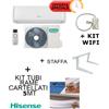 Hisense Climatizzatore Hisense Inverter EASY SMART 9000 Btu + Staffa + SCHEDA WIFI W4GX + Kit Tubi Rame 5MT R-32 Wi-Fi Optional