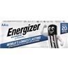 Energizer Max - Ultimate Lithium, confezione da 10 batterie AA, litio a lunga durata per dispositivi ad alto consumo, più leggeri e 20 anni di durata