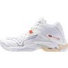 Mizuno Scarpe da Pallavolo Mizuno - Wave Lightning Z8 White/Aleutian/Cloud Pink (donna)