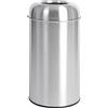 Bolero apertura Bullet Bin 40LTR 640 x 360 MM in acciaio INOX rifiuti spazzatura pattumiera