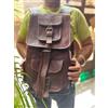 Fatto a mano Zaino in pelle 22" borsa da giorno uomo vintage zaino per laptop borsa da via...