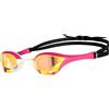 arena Unisex - Adulto Cobra Ultra Swipe Mr (Yell-Pink) Swim Goggles, Multicolore, 1