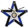 Inter OROLOGIO STELLA PLEXI INTER PRODOTTO UFFICIALE IDEA REGALO CALCIO SERIE A