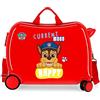 La Patrulla Canina Playful Valigia per bambini Rosso 50x39x20 cms Rigida ABS Chiusura a combinazione numerica 38L 2,1kgs 4 Ruote Bagaglio a mano