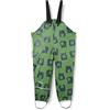 CareTec Rain Overall-PU w/o Fleece Pantaloni Impermeabili, Elm Green (906), 104 Unisex-Bambini e Ragazzi