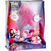 Hasbro DreamWorks Trolls World Tour - Bambola interattiva, parlante e cantante con Capelli mobili, per Ragazze e Ragazzi dai 4 Anni in su