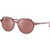 Ray Ban Occhiali da Sole Ray-Ban RB2195 THALIA 66372K Rosa Trasparente