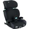 Chicco Quizy i-Size, Seggiolino Auto Bambini 3-12 Anni (100-150 cm), Facile da Installare con Sistema Isofix, Reclinabile, Regolabile in Altezza, con Braccioli Imbottiti e Seduta Confortevole, Nero