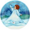 THUN ® - Piattino Limited Edition 2019 - Linea Chiaro di Luna - Piccolo - Porcellana - 19,5 cm ø