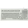 CHERRY G80-1800, Tastiera Meccanica Compatta per Applicazioni Industriali, Layout EU (QWERTY), Con Cavo (USB e PS/2), Interruttori MX BLACK, Grigio Chiaro