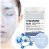 POZTL Jelly Mask Powder for Facials, 24K Gold Anti Aging Jelly Face Mask, Professional Peel Off Hydro Face Mask Powder for Fight Fine Lines (Normal, acido ialuronico)