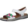 Manitu Damen Sandaletten, Sandali Donna, Bianco, 40 EU