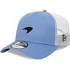 New Era 9Fifty Curved Snapback Cap - McLaren sky, blu cielo, M/L