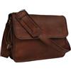 Fatto a mano Borsa 18" in pelle da uomo a tracolla S borsa a tracolla messenger pack valig...