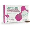 PANAROS RESEARCH ON SUPPLEMENTS LEViASE Integratore Cellulite, Gambe Pesanti e Microcircolo, 30 Capsule | Forte azione drenante - Contro la ritenzione idrica - 1 capsula al giorno - Con Mirtoselect®, centella e bromelina