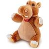 Trudi Ippopotamo Filippo Ippopotamo mascotte peluche, regalo di Natale e compleanno. | 23x29x19cm taglia M | Animali Esotici tropicali | modello TUDO7000