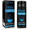 APCKFLEE Polvere Volumizzante Nero Cheratina, Fibre per la Costruzione dei Capelli Correttore per la Perdita dei Capelli Spray, per l'infoltimento dei capelli (Marrone scuro)