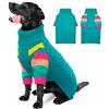 OUOBOB Maglione per cani, caldo, comodo, spesso, per cani di taglia grande, ragazze e ragazzi, maglione natalizio per cani, invernale, a collo alto, per cani di taglia extra large, boxer e alano
