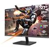 ARZOPA Monitor Gaming 27 180Hz 2K QHD IPS 2560x1440 Schermo PC 1ms 115% sRGB, Eye Care, Compatible G-Sync, AMD FreeSync, Display Port1.4, HDMI 2.0, TYPE-C