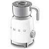 SMEG ESPUMADOR DE Leche MFF01WHEU Blanco, 600 W, 250 milliliters, Alluminio, Weiß