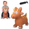 JAMARA 460591 Dino HoppyDoo - Giocattolo per bambini, giocattolo per bambini, per interni ed esterni, regalo per bambini, giocattolo da giardino, rimbalzo, facile da pulire, senza BPA, con pompa