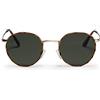 CHPO Liam Occhiali da Sole, Oro (Gold/Green), 48 Unisex-Adulto