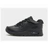 Nike Air Max 90 Leather Bambino, Black/Black/White/Black