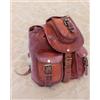 Fatto a mano Zaino in pelle 18" borsa in pelle zaino in pelle universale per laptop viaggi...