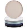 vancasso Serie VENUS Set di 6 Piatti, 21.2 cm Piatti Dessert per Cucina, piatti da Insalata in Gres, Piatti da Pizza Pasta Spaghetti, Forno a Microonde e Lavabile in Lavastoviglie, Multicolore