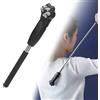 Brrnoo Gratta Schiena Telescopico Portatile a Forma di Artiglio di Gatto per Adulti - Lunghezza Regolabile da 18 a 45 cm, Design Ergonomico Antiscivolo, Ideale per Auto-massaggio della S