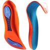 RONAN. Solette Fascite Plantare - Gel Uomo Lavoro - Soletta in Schiuma Viscoelastica - Assorbimento Urti (45-46) (28,5 cm)