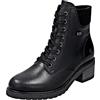 Remonte D1a70 Stivali Corti Donna, Nero, 42 EU, Nero, 42 EU