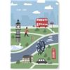 Letts of London Wanderlust - Agenda settimanale 2025, formato A5, motivo: Londra