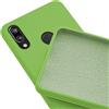 N NEWTOP Custodia Cover Compatibile per Huawei P20 Lite, Ori Case Guscio TPU Silicone Semi Rigido Colori Microfibra Interna Morbida (Verde)