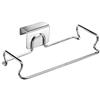 InterDesign iDesign Classico Portasacchi Differenziata Da Appendere, Supporto Per Sacco Della Spazzatura In Metallo, Argento