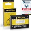 PATONA LP-E10 Batteria 860mAh - ricambio per Canon LP-E10 - per EOS 1100D 1200D 1300D 2000D 4000D, Rebel T3-T7, Kiss X50 X70 X80 - energia di scorta per la tua prima reflex