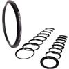 Lens-Aid Anello Adattatore Step-Up 43-58 mm - Anello in Metallo Premium per Filtri Fotografici ND, UV, Polarizzatori - Compatibile con Canon, Nikon, Sony, Fujifilm, Panasonic, Sigma, Tamron