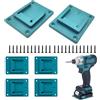 KLOP256 6PCS Supporto per Makita 18 V Trapano, Porta Attrezzi da Parete per Makita Trapano a Batteria, Avvitatore a Percussione