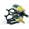 etterr Portabottiglie Vino. Organizer da cucina, portabottiglie per tavolo da pranzo, mobile cucina, supporto vino, accessori per cucina, portabottiglie in metallo.