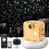 SUNKENET 32W Twinkle RGBW Cielo Stellato Auto, 800pcs of (0.75+1.0+1.5mm)*4m Fibra Ottica LED Con APP Bluetooth/Remote/Controllo Musica, Fibra Ottica Cielo Stellato per Auto/Casa/Teatro