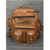 Fatto a mano Zaino da uomo in pelle escursionismo 16" borsa messenger per laptop outdoor c...