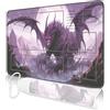 Nkddert MTG - Tappetino da gioco, 24 x 14, MTG TCG, con bordi cuciti, stampa HD, tappetino da gioco per giochi di carte, antiscivolo, con custodia, albero da combattimento (Style 2)