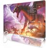 Nkddert MTG - Tappetino da gioco, 24 x 14, MTG TCG, con bordi cuciti, stampa HD, tappetino da gioco per giochi di carte, antiscivolo, con custodia, albero da combattimento (Style 5)