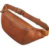 STILORD 'Pino' Elegante Marsupio Pelle Piccolo Borsello da Cintura Marsupio in Pelle Uomo Vintage Borsa Marsupio Piccolo Donna Tasca sul Petto Vera Pelle, Colore:kara - cognac
